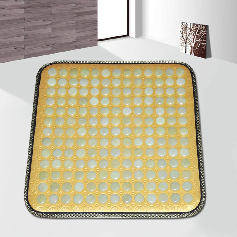 Xiuyan stone summer cool cushion office boss chair seat cushion study living room jade seat cushion