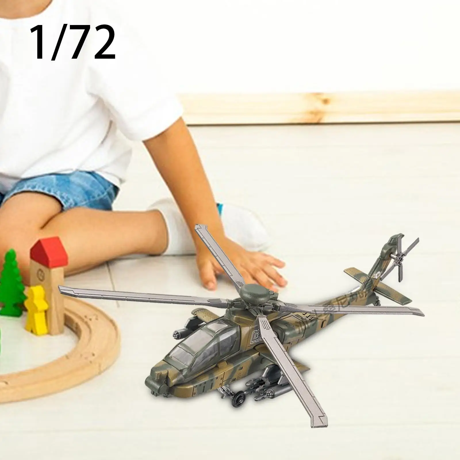 Helicopter Model Aviation Ornament Children Model Toy Plane Kids Boy Girls