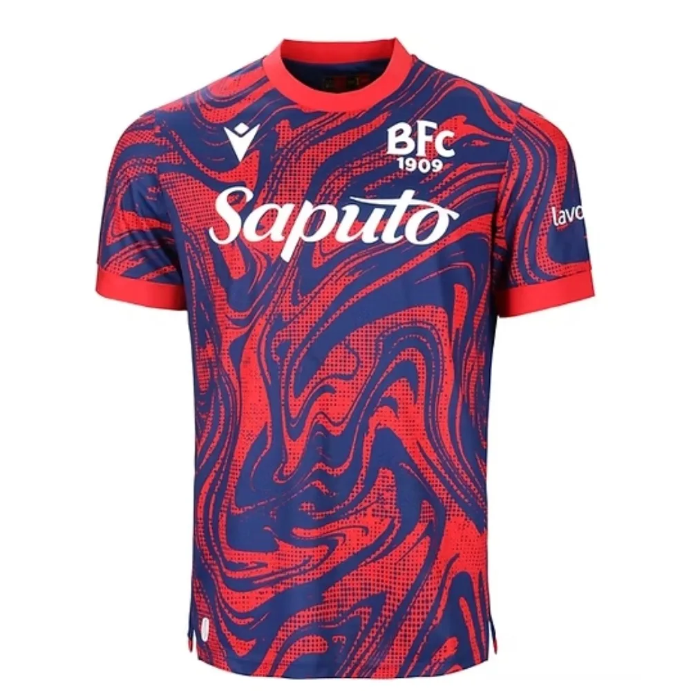

Bologna 24/25 Season Replacement Jersey Men's and Women's Sports Football Jersey T-shirts 3D Printed Quick-drying Tees Tops