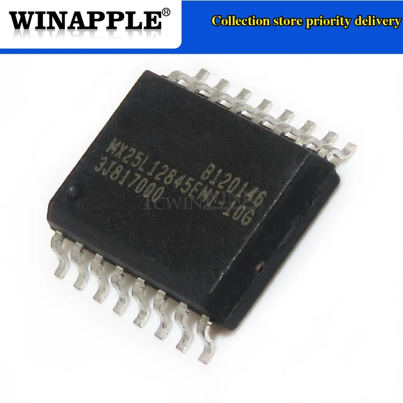 5pcs/lot MX25L12845EMI-10G MX25L12835FMI-10G MX25L12835FMI MX25L12835FMI SP202ECN SP202 M25P16-VMF6TP 25P16V6P M25P16 SOP-16