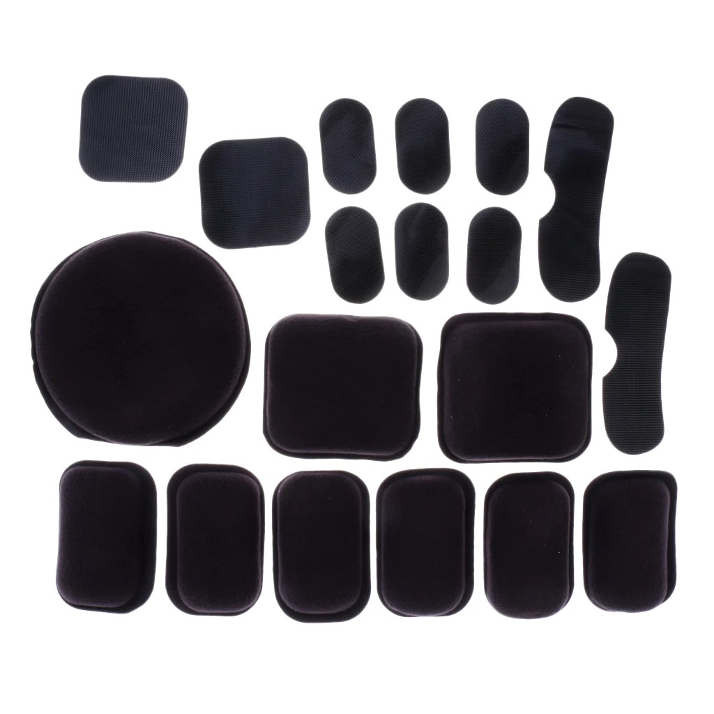

Shockproof Helmet Protective Cushion EVA Pad Set With Stickers