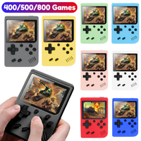 3.0 Inch Color LCD Retro Handheld Game Console Portable Mini Handheld Video Game Player Built-in 400/500/800 Games for Kids Gift