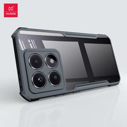 Xundd Case For Xiaomi 14T Pro Mi 14T Case Airbag Shockproof Bumper Shell,Lens Protection PC&TPU Back Transparen Cover Funda