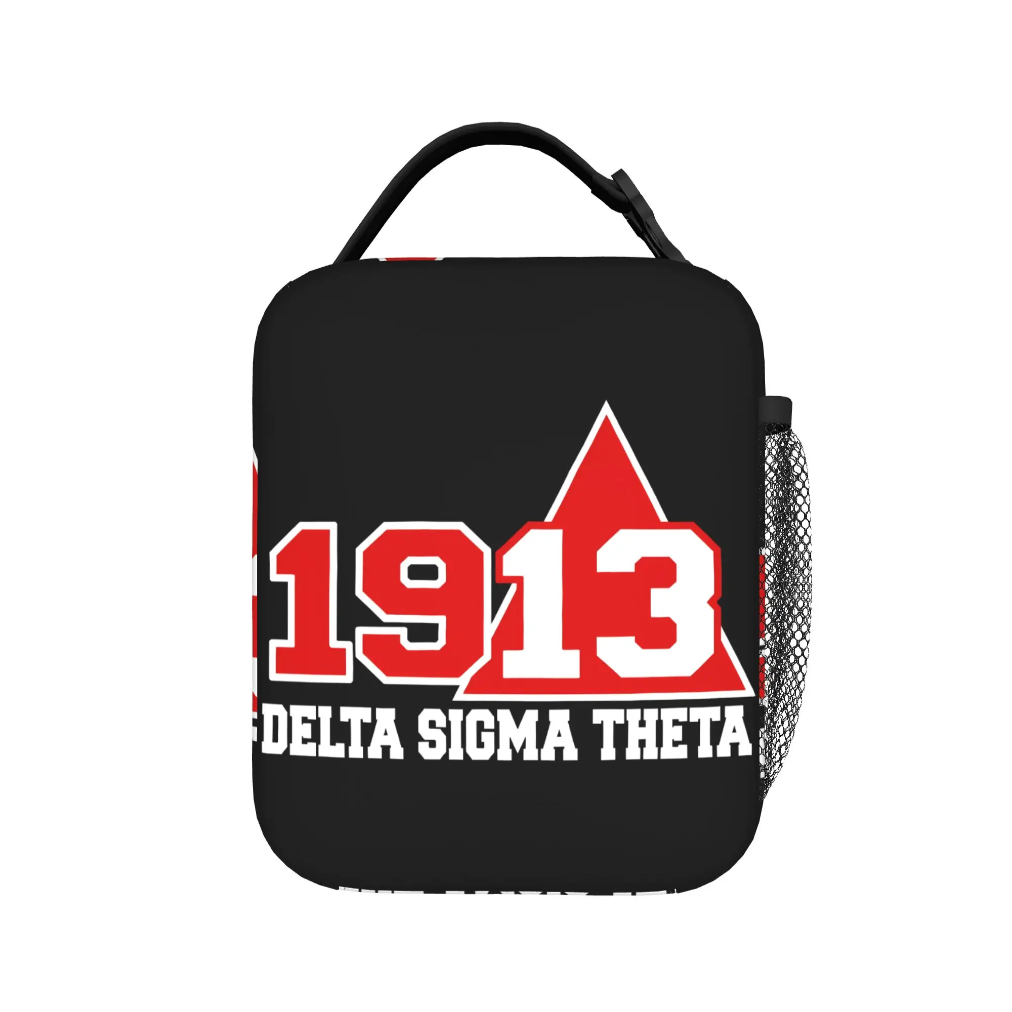 Bolsa de almuerzo Delta Sigma Theta 1913, lonchera informal para niña y niño, bolsa térmica escolar, bolsos térmicos Oxford