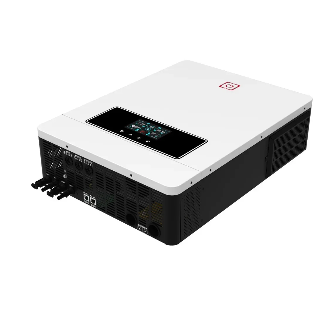 7.2kw Single Phase Solar Inverter Hybrid grid new energy PV 7200VA 7200W pure sine wave with wifi