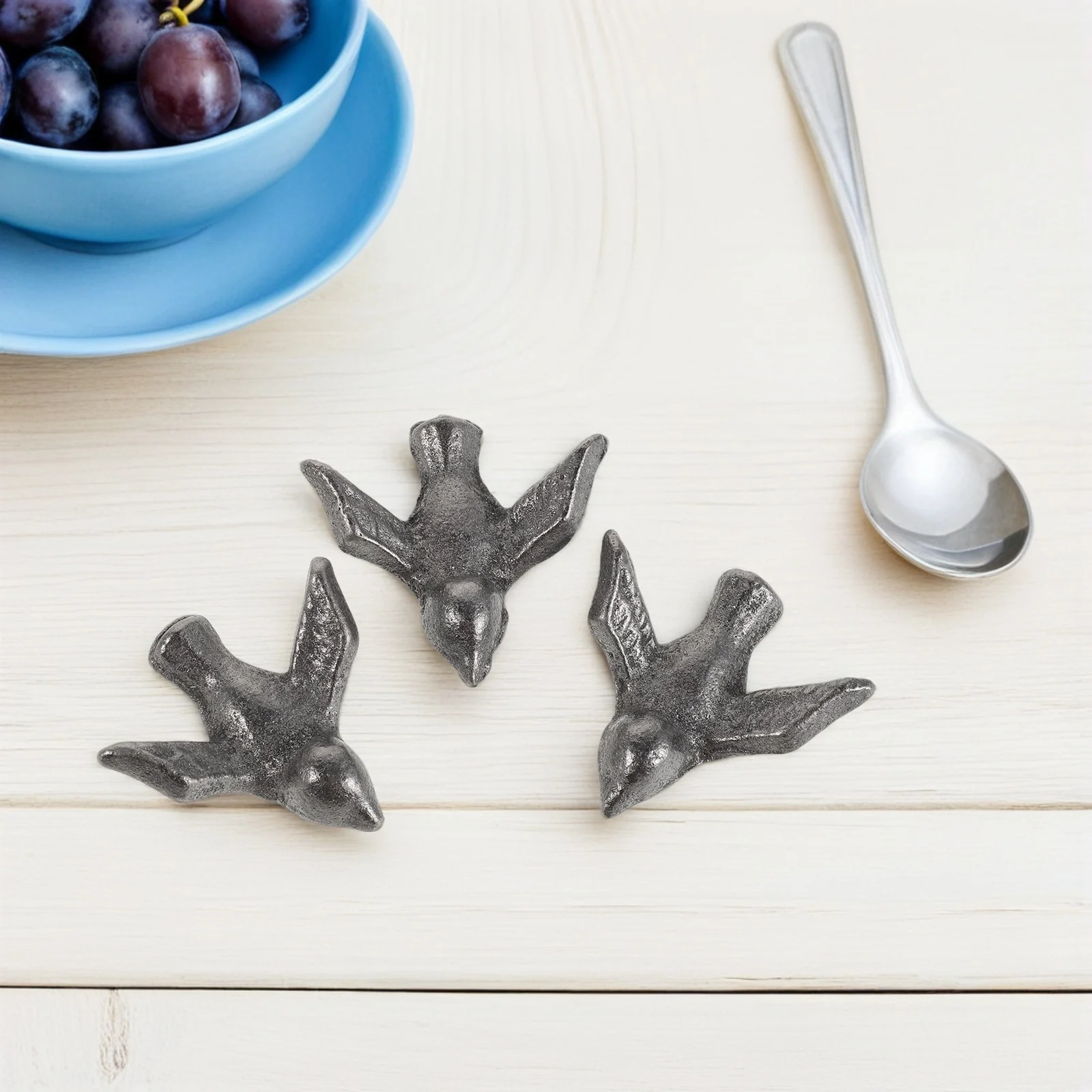 

6pcs Cast Cooking Tool Birds For Health, Natural Iron Supplement For Vegan, Pregnant Women, Athletes, , Reusable Iron Intake