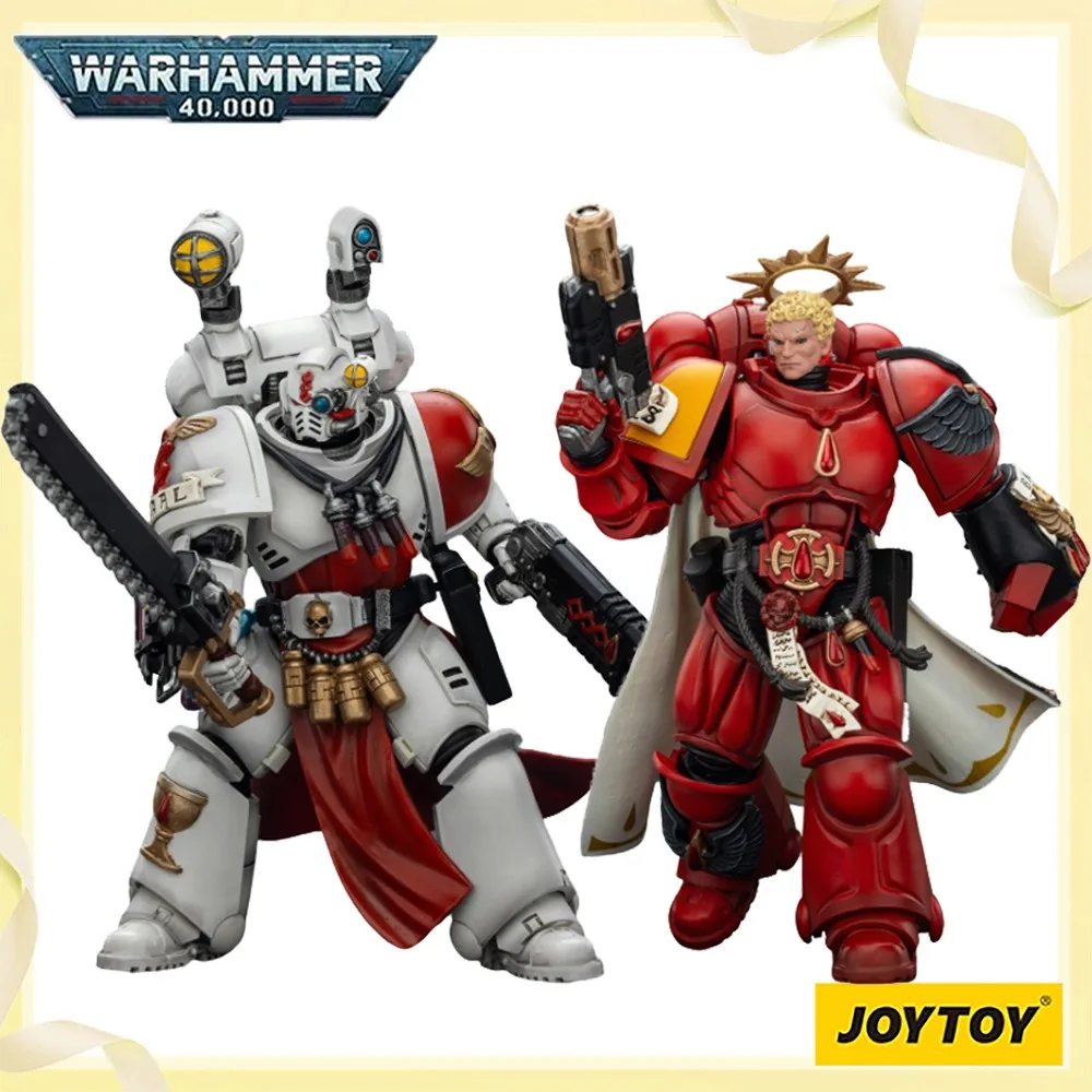 

100% Original Genuine in Stock JOYTOY Blood Angels Sanguinary Priest with Heavy Bolt Pistol, Chainsword and Narthecium Game Toy