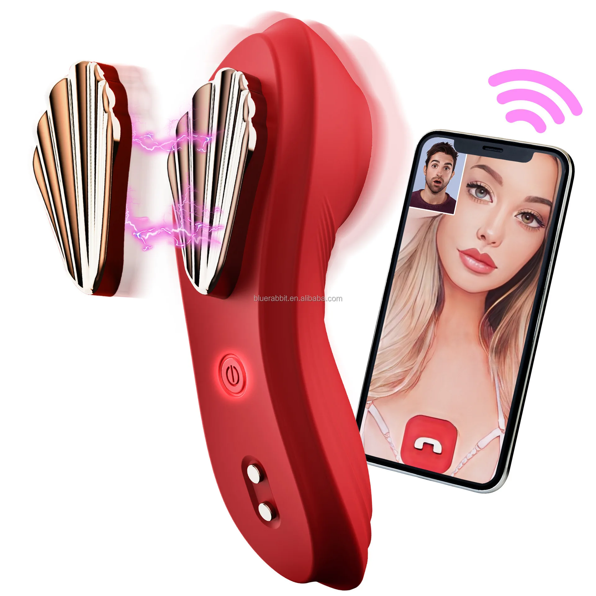 

Novelty Sex Toys Brush App Vibrators for Women Wholesale Panty Vibrators with Magnetic Clip Nipple Stimulators Vibrating Panties