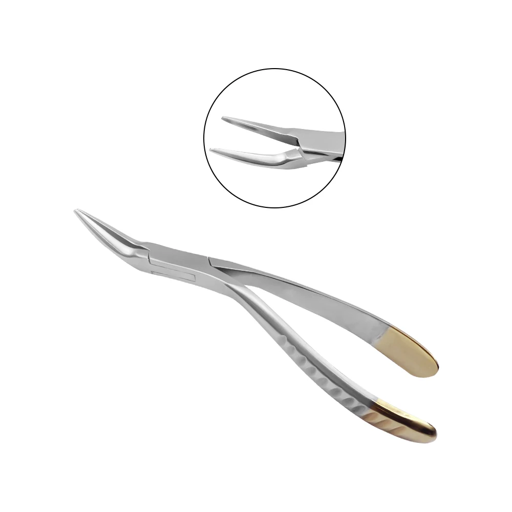 Dental Extraction Forceps Residual Root Tweezers Orthodontic Plier Stainless Steel Dental instrument Tool