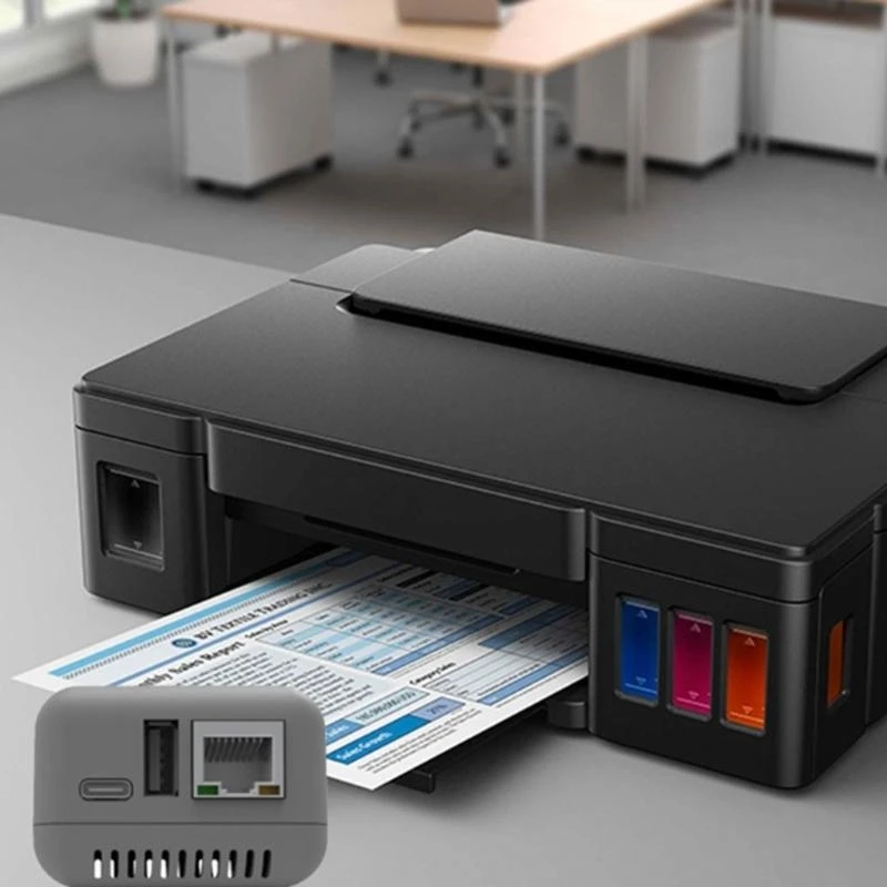 Y51A Mini NP330 Cloud Printing Server для сети USB 2.0 100MB LAN