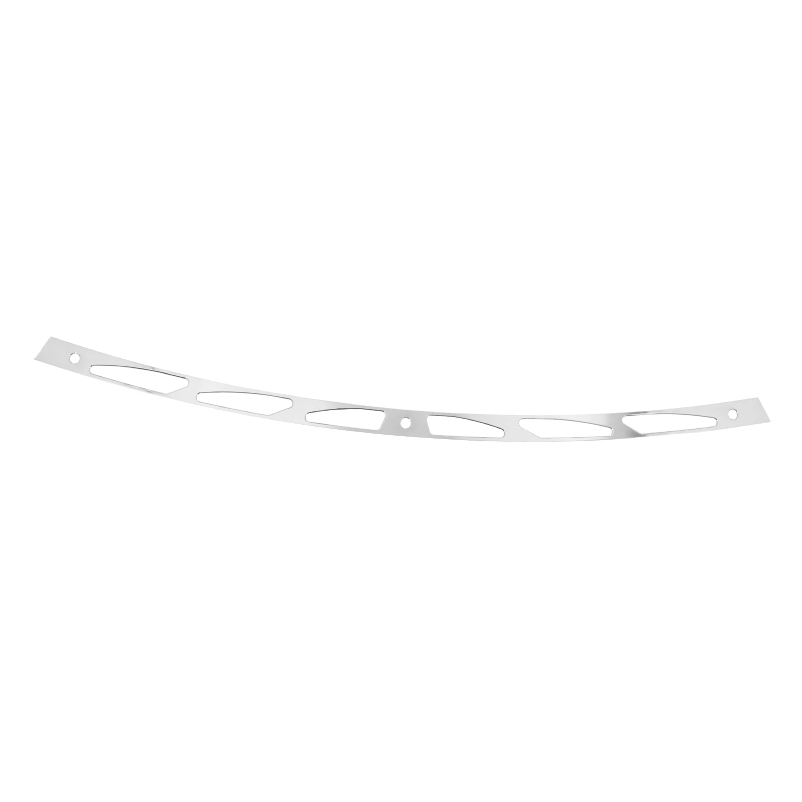 Motorcycle Windshield Trim CNC Chrome Windscreen Accessories For Harley Touring Electra Street Glide Road King FLTRX 1996-Later
