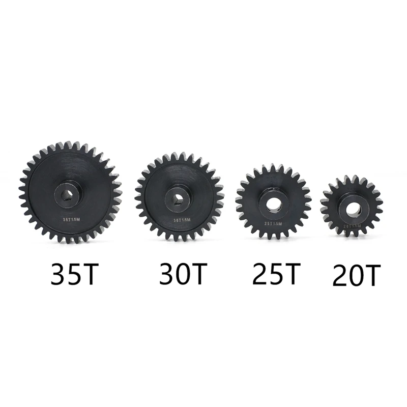 CNC 45 HD Steel 1.5Mod piñón engranaje Spur Gear para 1/5 Traxxas x-maxx XMAXX RC Car Upgrade Parts