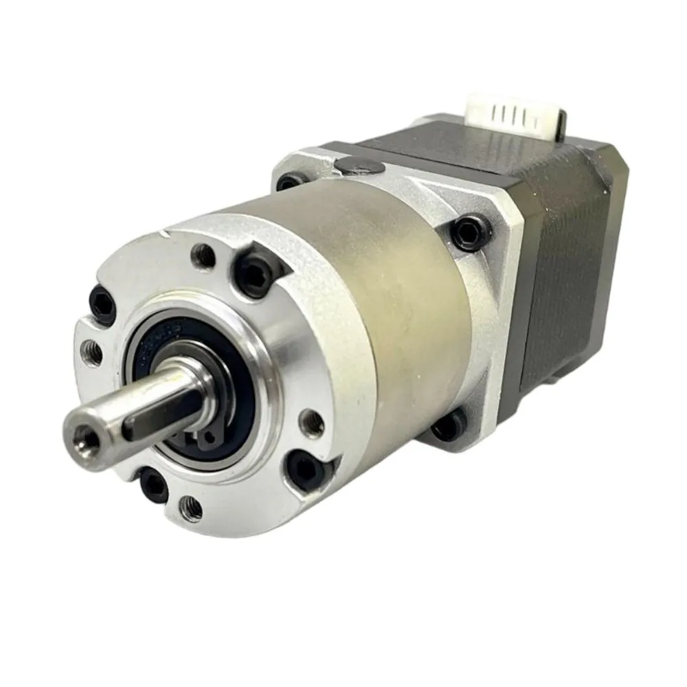 42 Planetary Gear Stepper Motor Ratio 100:1 2A High Torque High Precision Reduction Motor for 3D Printer Engraving Machine
