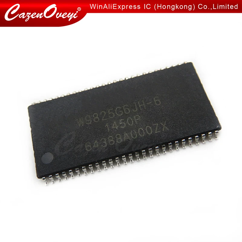 CazenOveyi 5pcs/lot W9825G6JH-6I W9825G6JH-6 W9825G6JH TSOP-54