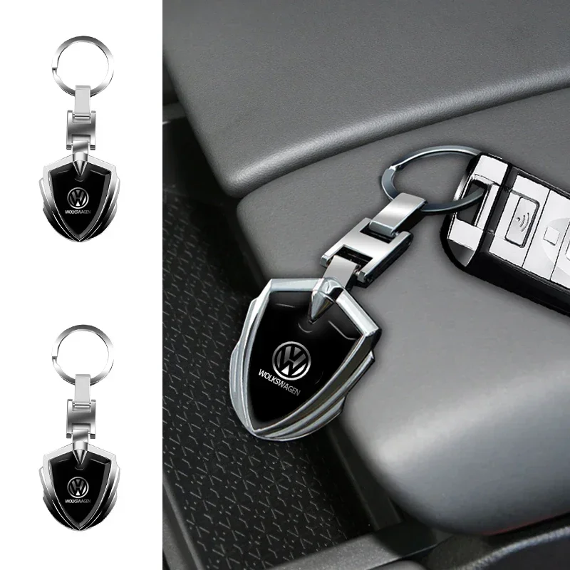 3D Metal Alloy Car Keychain For Volkswagen GTI VW Polo Passat B5 B6 B7 T4 T5 Golf 4 5 6 Tiguan Jetta GTI Car-Styling Accessories