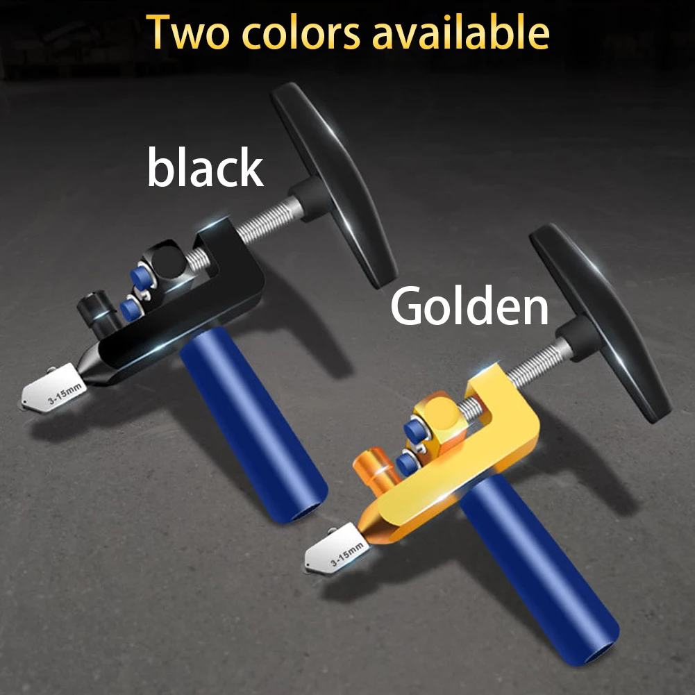 2 in 1 Practical Manual Tile Cutter with Wheel Diamond Roller Multifunction Glass Cutter Divider Ceramic Tile Opener Tools