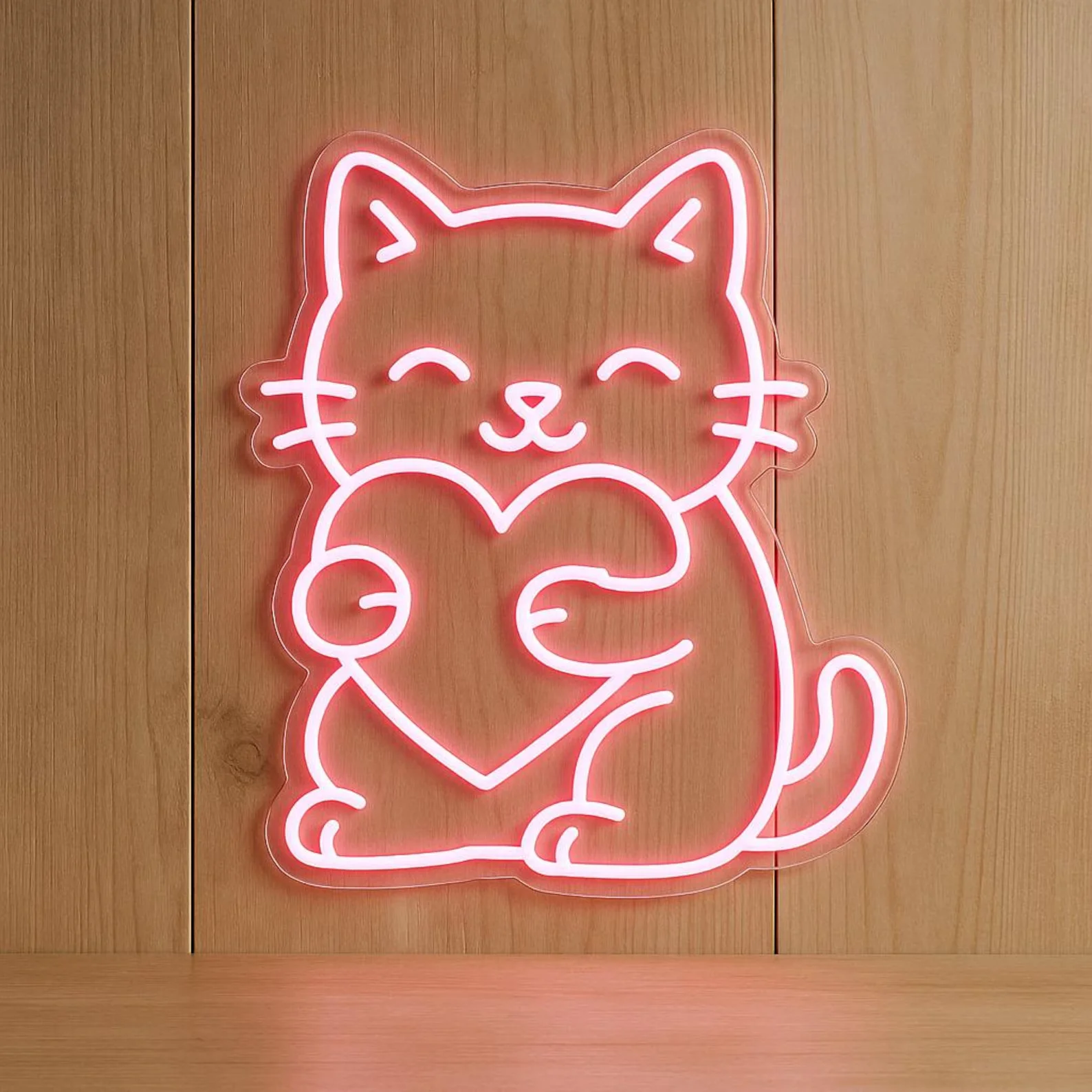 Benutzerdefiniertes Kaninchen-Neonschild für Schlafzimmer
