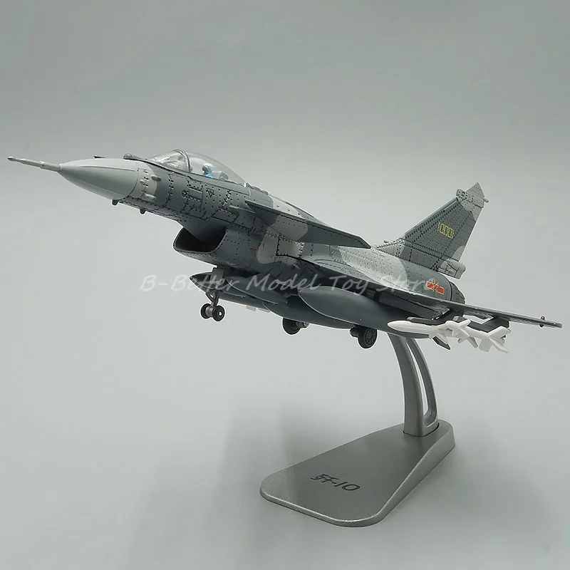 1:72 Diecast Military Model Toy Jian-10 China Jet Fighter Aircraft Plane Replica Collector Edition