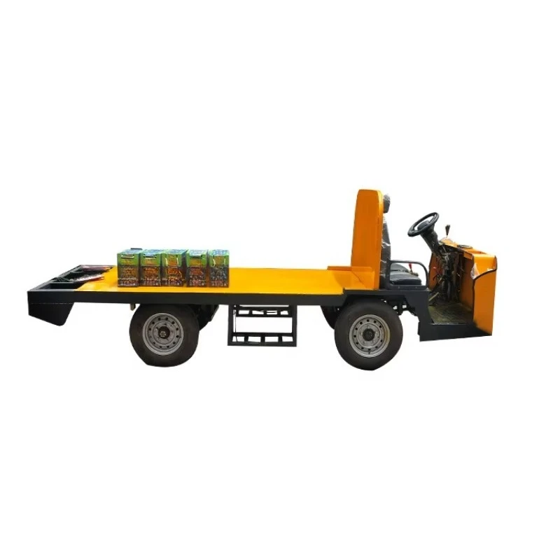 5000W 10 Tons Electric Recreational Vehicle RV Electric Four Wheel Car Truck Platform Flatbed Chassis