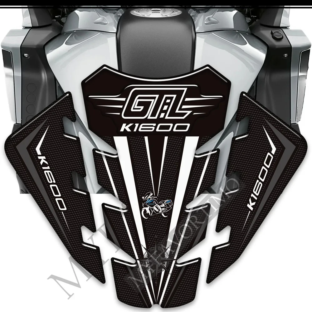 

Motorcycle For BMW K1600GTL K1600 K 1600 GTL Tank Pad Stickers Protection Fairing Fender Emblem Gas Fuel Oil Kit Knee