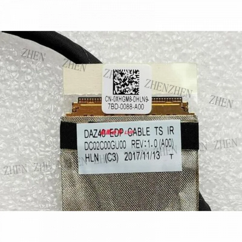 Y  FOR Dell Latitude 7490 Touch LCD Screen Display Cable DC02C00GU00 0XHGM8 40pin