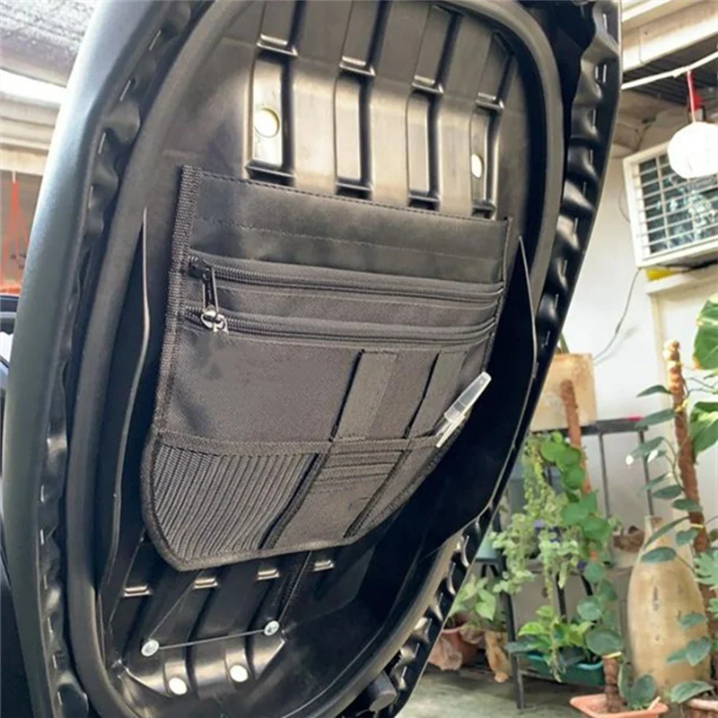Torba na siedzenie Torba płócienna Pod siedzeniem Organizer na dokumenty Torba do przechowywania małych przedmiotów dla YAMAHA NMAX 155 V1/V2