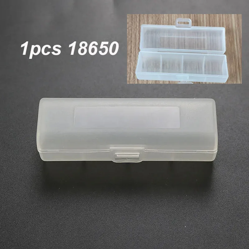 1PC Battery Storage Box Hard Case Holder For 1/2/4/8/10 Slots 18650 Rechargeable Battery Power Bank Plastic Cases view 4