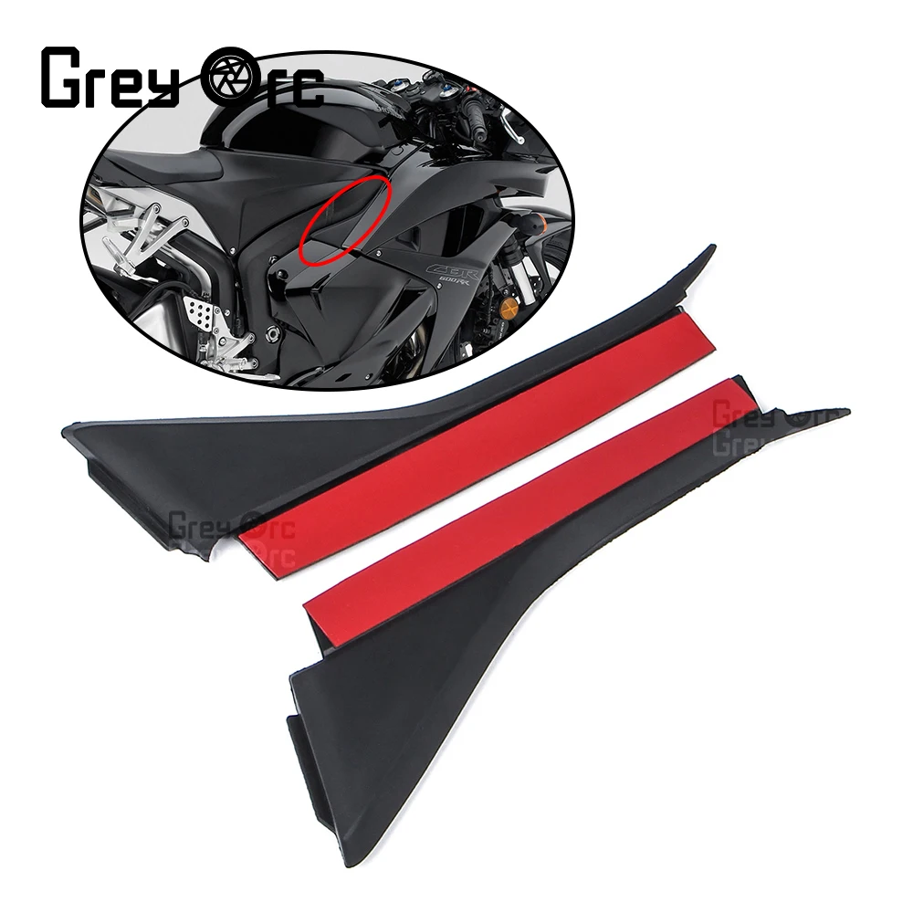 

For Honda CBR600RR F5 2007-2012 Non-slip Side Fuel Tank Stickers Waterproof Pad Rubber Sticker Cladding Board Sealing Tape