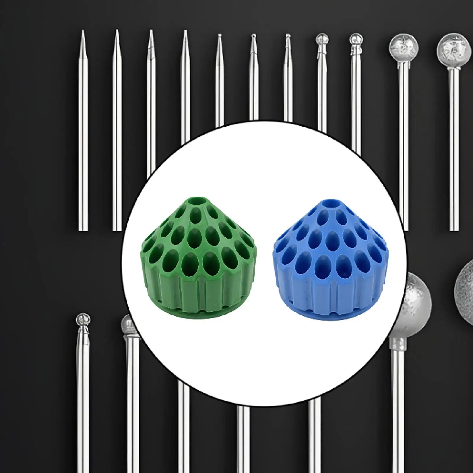 Drill Bit Storage Case Display with Honeycomb Design Classified Storage Tray