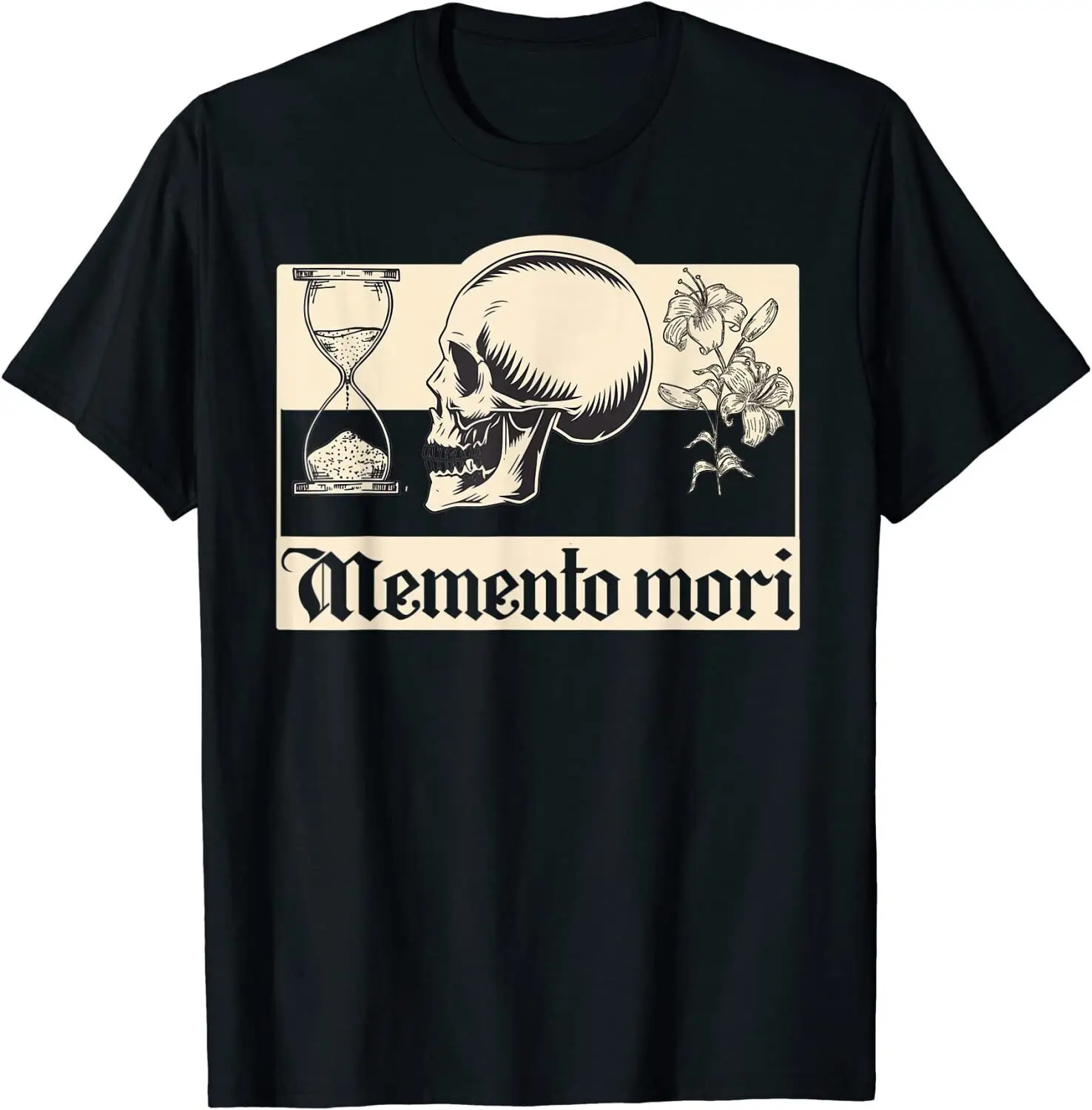 New Limited Memento Mori Latin Phrase Stoicism Philosophy Philosopher T Shirt