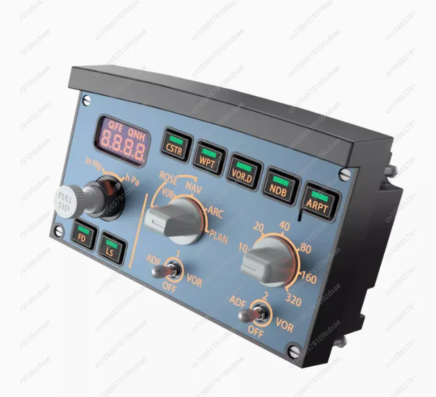 Simulación a escala del panel de control Airbus A320 EFIS con soporte X-Plane MSFS