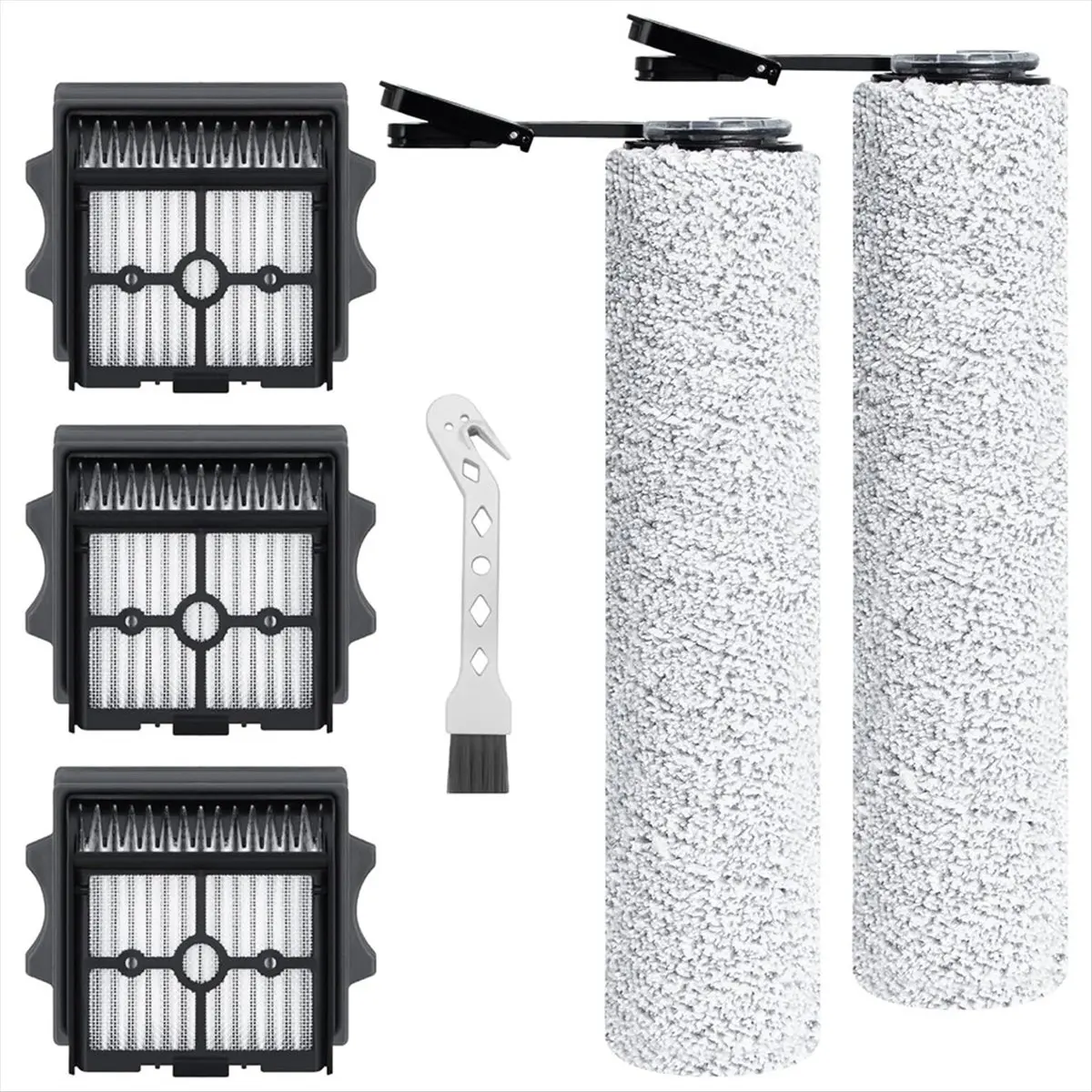 (A25M) Brush Roll Filter Replacement for Tineco Floor One Stretch S6/Floor One Switch S6 Wet and Dry Vacuum Cleaner Parts