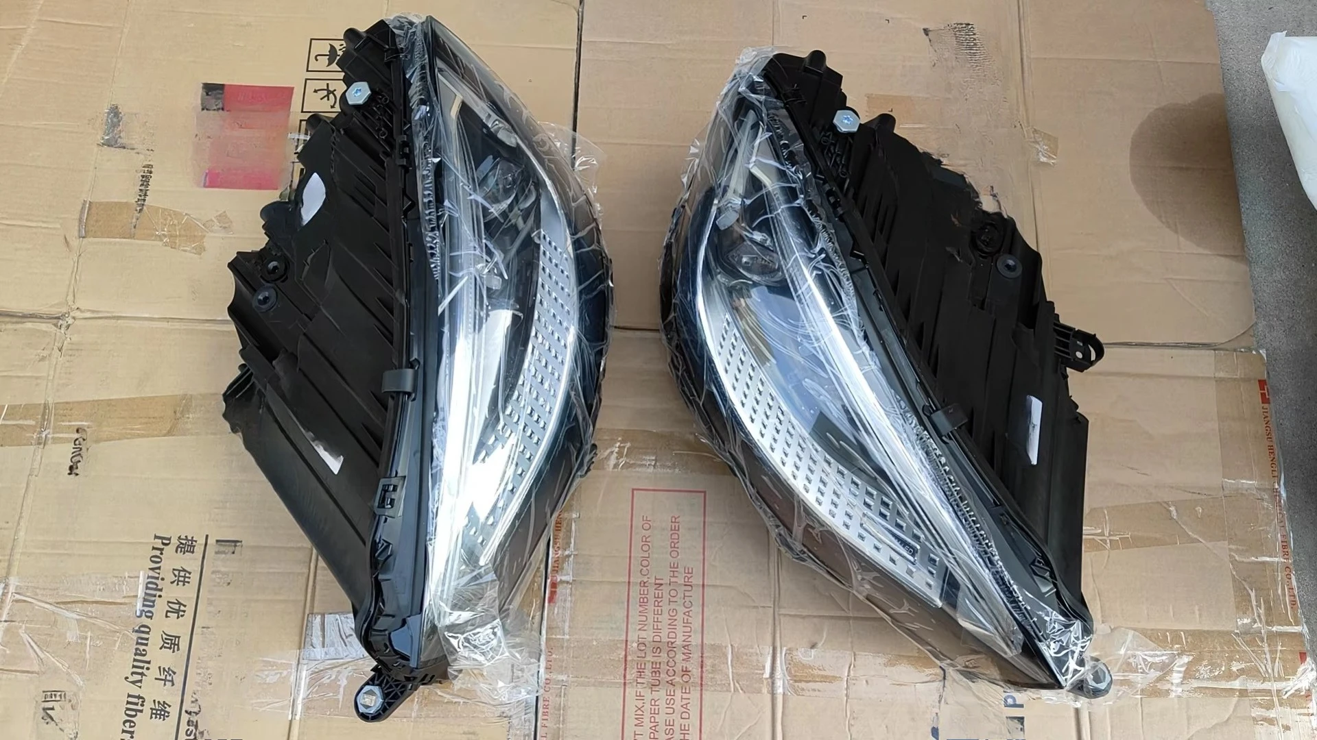 Car Lighting W205 Upgrading to C63 Headlamp and Taillamp Vehicle Tuning Accessories Auto Parts for Modification