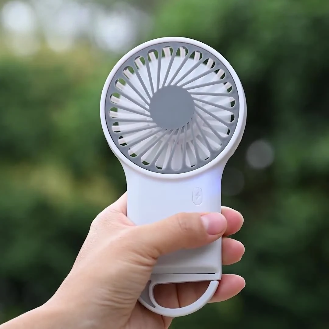 

Портативный мини-вентилятор с USB-зарядкой, складной, с крючком, бесшумный, настольный, для улицы, офиса, дома, студентов, летнего охлаждения