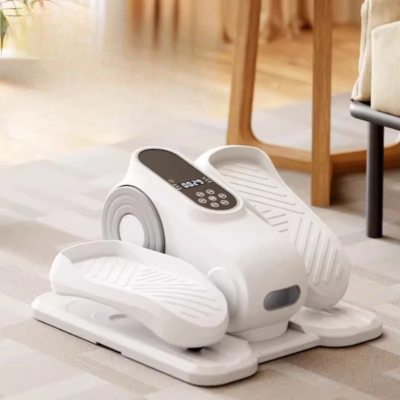 Elderly Hemiplegia Rehabilitation Mini Electric Elliptical Machine Portable Under Desk Bike ABS Materia Indoor Exercise Steppers
