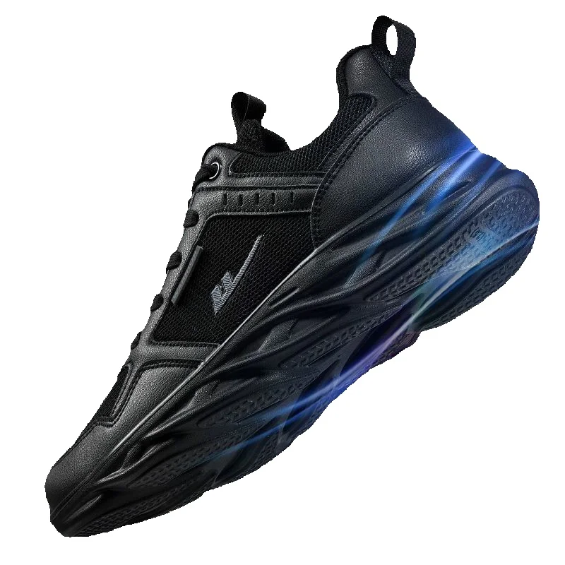 Huili Men's Sports Shoes 2026 Spring New Trendy Breathable Mesh Casual Lightweight Soft Sole Running Shoes_vogvips.com