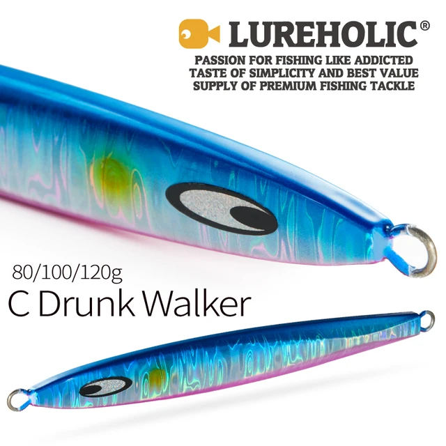 Lureholic B Quick Attack 80g 100g 120g Szybko tonąca przynęta morska BF Lure Metal Jig Belt Fish