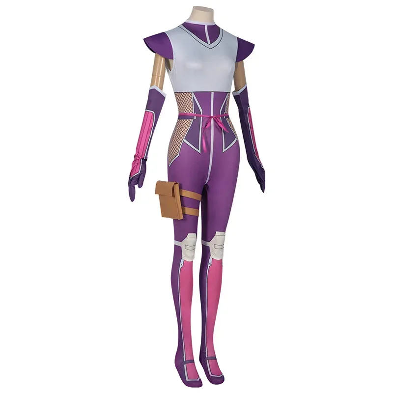 

Momochi Ayame Cosplay Costume Jumpsuit Headwear Anime Suits Halloween Carnival Party For Women Girls Role Play Accessoryc;6,r'8;