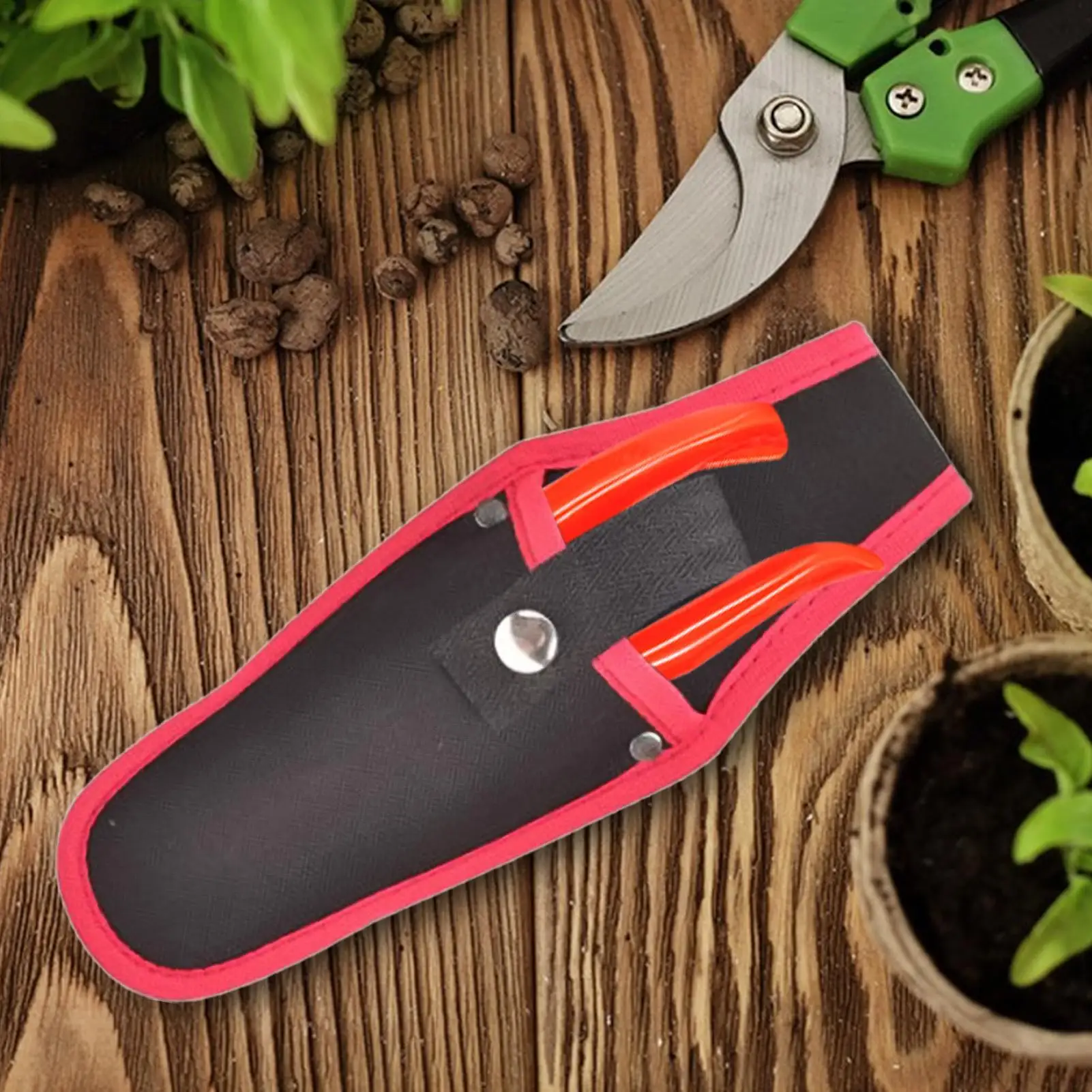 Portable Gardening Scissors Bag Canvas Pruner Sheath Protective cover Pruning Scissor Sheath Quality Gardening Tool Accessories