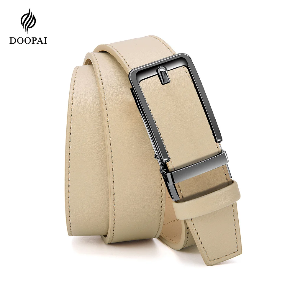 Men Pin Buckle Leather Belt Plus LONG 105 115 125cm Luxury Designer Waist Straps Belts for Jeans High Quality Waist Belt