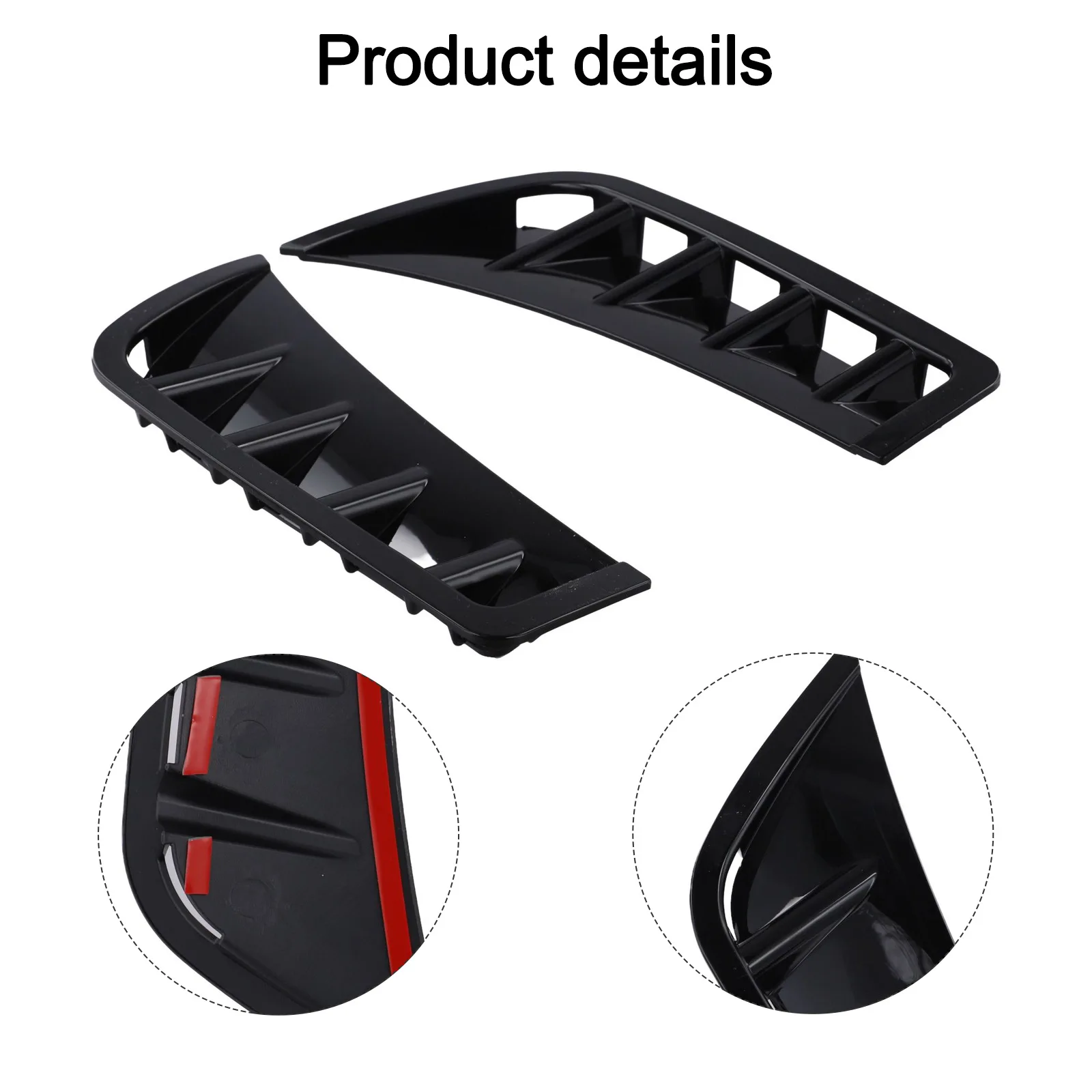 

Для Mercedes-Benz GLC 260, GLC 300 2020-2023: Передний бампер-спойлер для улучшения аэродинамики кузова автомобиля