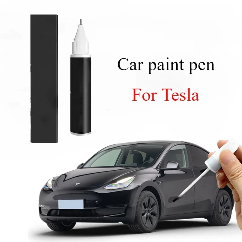 For Special Tesla model3 x y paint pen black pearl white modelY accessories car paint wheel hub repair artifact