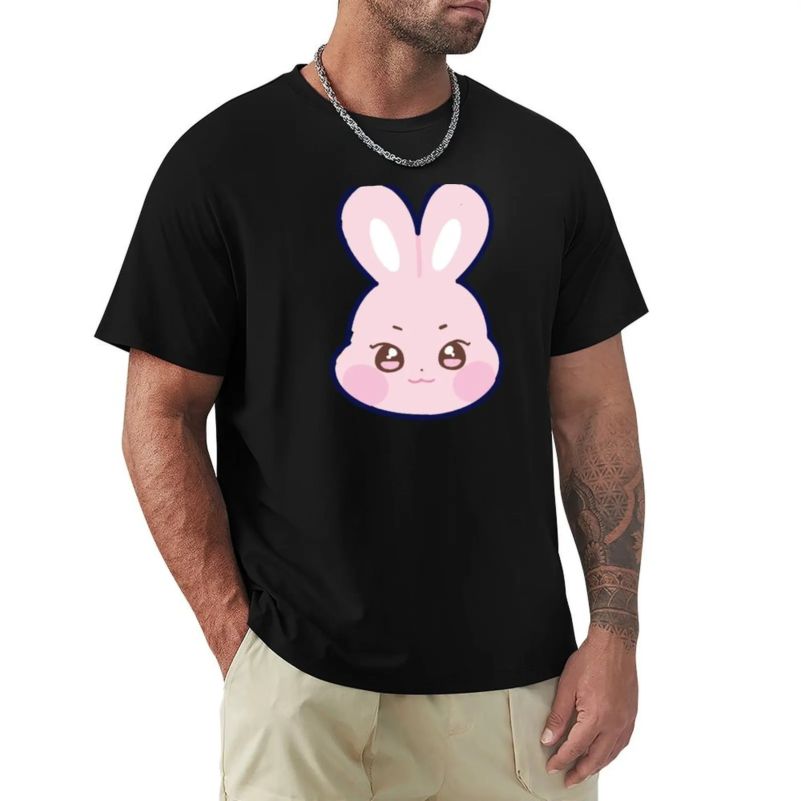 

ATEEZ (ANITEEZ) Seonghwa’s Character DDEONGbyeoli T-Shirt Big and Tall Gym T-Shirt