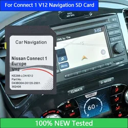 2022 For Europe Connect 1 V12 SD Card 16GB Car GPS Navigation SD Card Europe Map SD Card 24 Hours Shipping