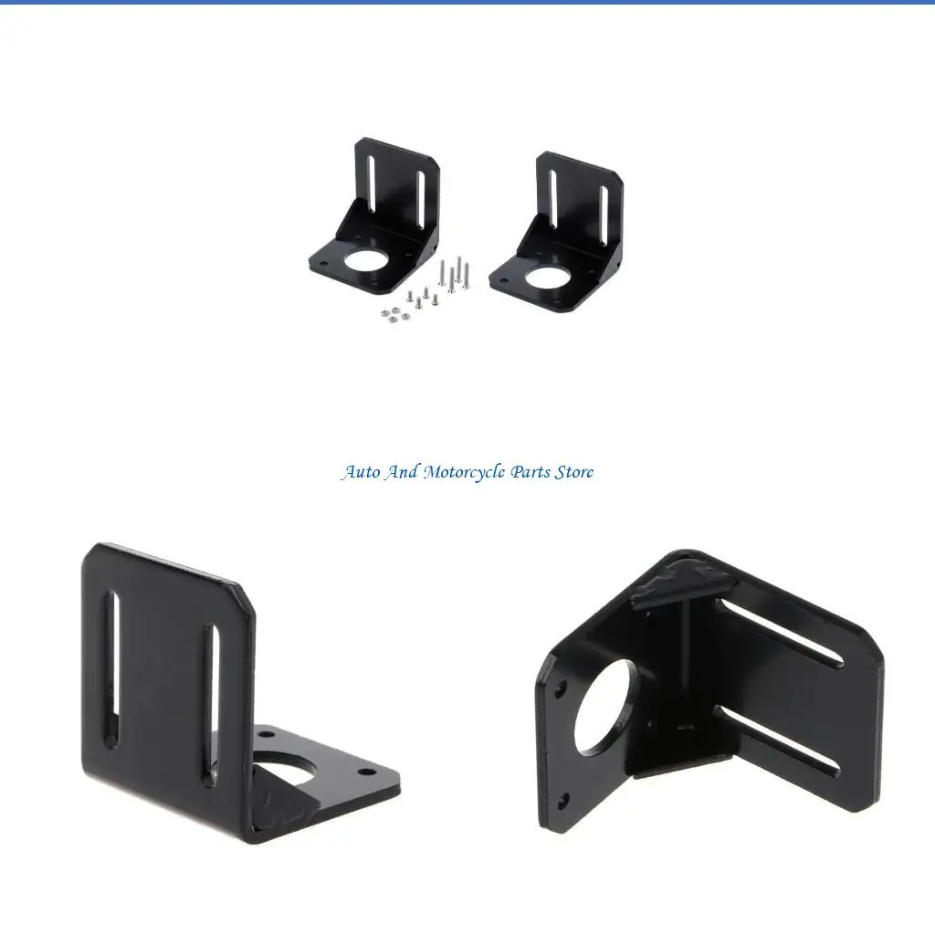 

P9FD Держатель монтажного кронштейна для шагового двигателя Nema 17, 3D-принтер, черный, 42 мм, сплав St