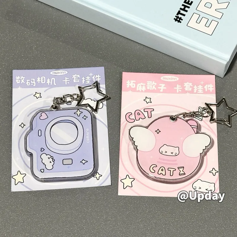 

Милый цифровой магнитный акриловый однодюймовый кулон из фотосмолы, маленький брелок, украшение для книги, небольшой подарок