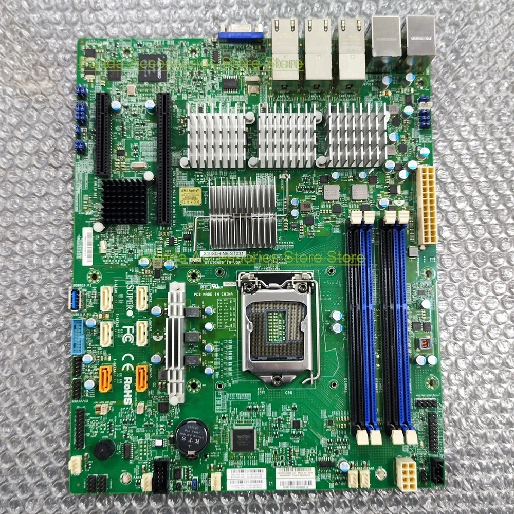 

Стабильная версия серверной материнской платы X10SLH-N6-ST031 для Supermicro X540-T2 C226 DDR3