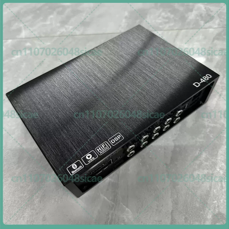 Автомобильный DSP-процессор-усилитель звука: 4 входа, 8 выходов, Plug & Play, безболезненная установка, многоканальный, для тюнинга автомобильного звука, усилитель мощности