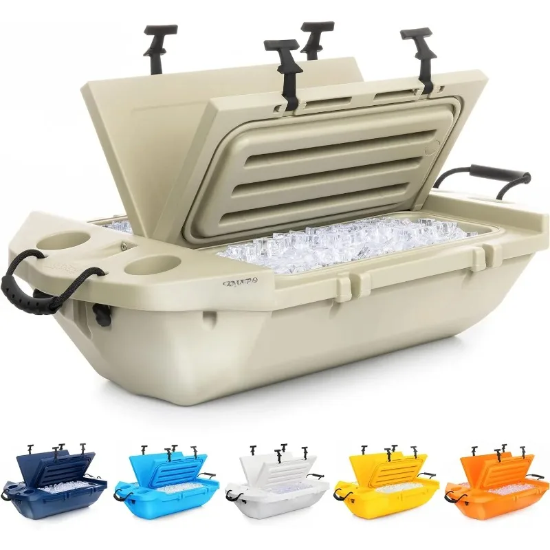 Floating Cooler and Dry Storage Vessel  Amphibious Hard Shell Design Multiple Color Options