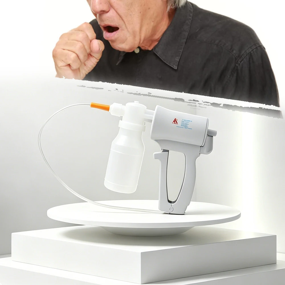 Manual Sputum Aspirator For Home Hand held sputum suction medical-devices care aspirator Pump Tube catheter aspirators Kits